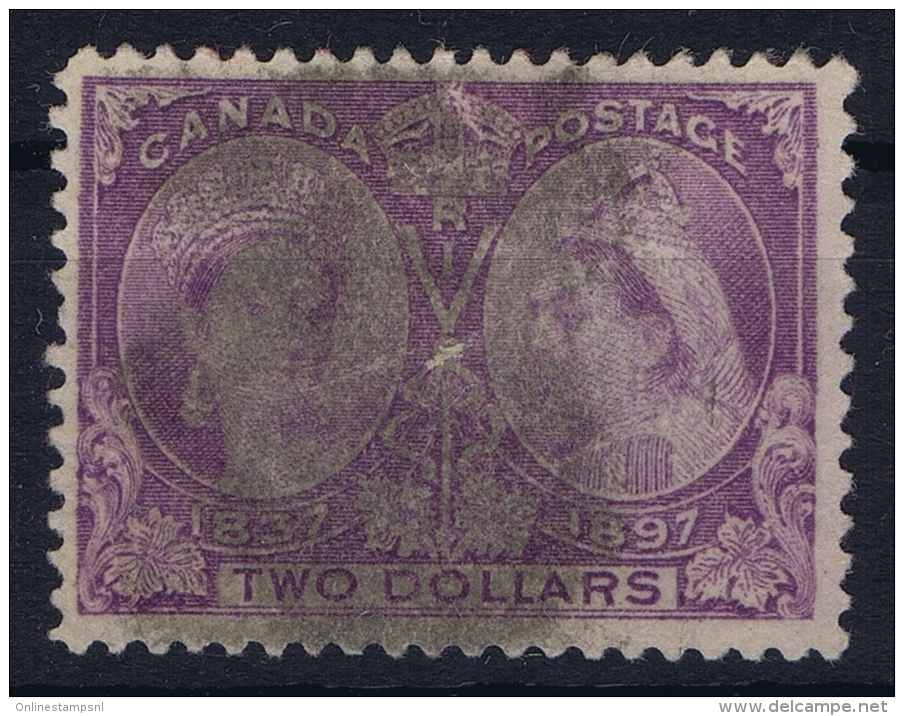 Canada Sg 137  Mi 50 Used Obl  1897 - Used Stamps