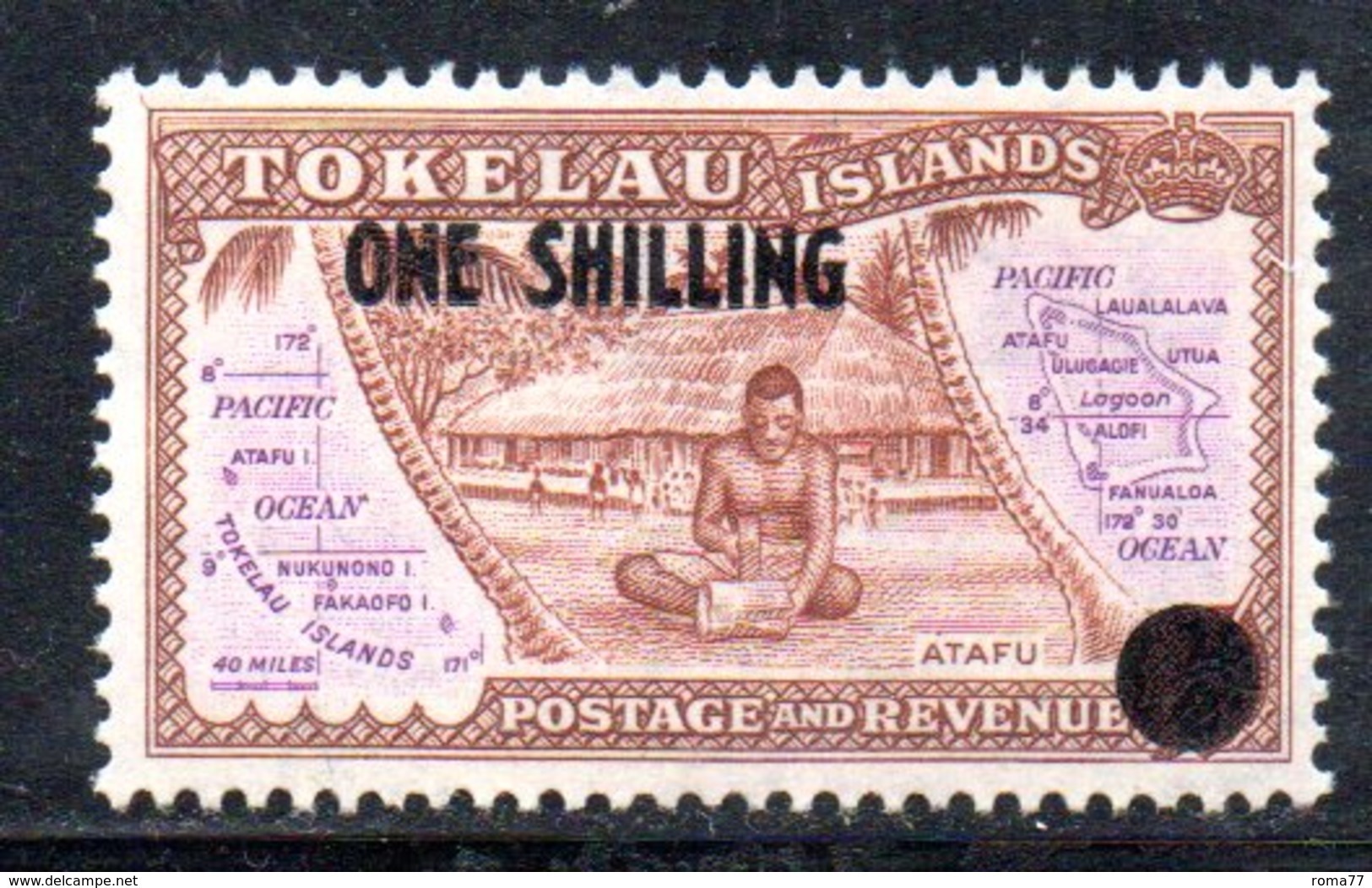 R312 - TOKELAU 1956, Yvert Serie N. 5   ***  MNH - Tokelau