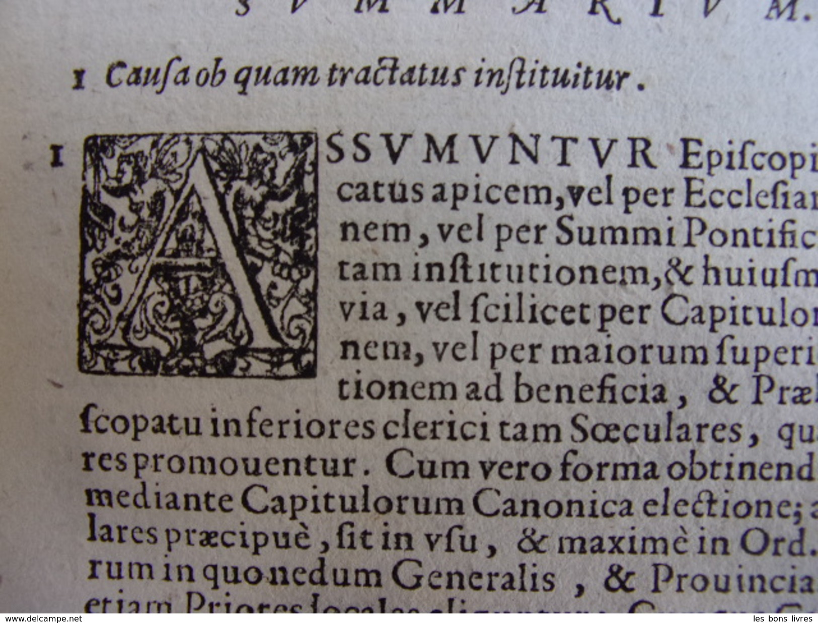 PASSERINI DE SEXTVLA. TRACTATUS DE ELECTIONE CANONICA IN QVO in folio 1643 rare