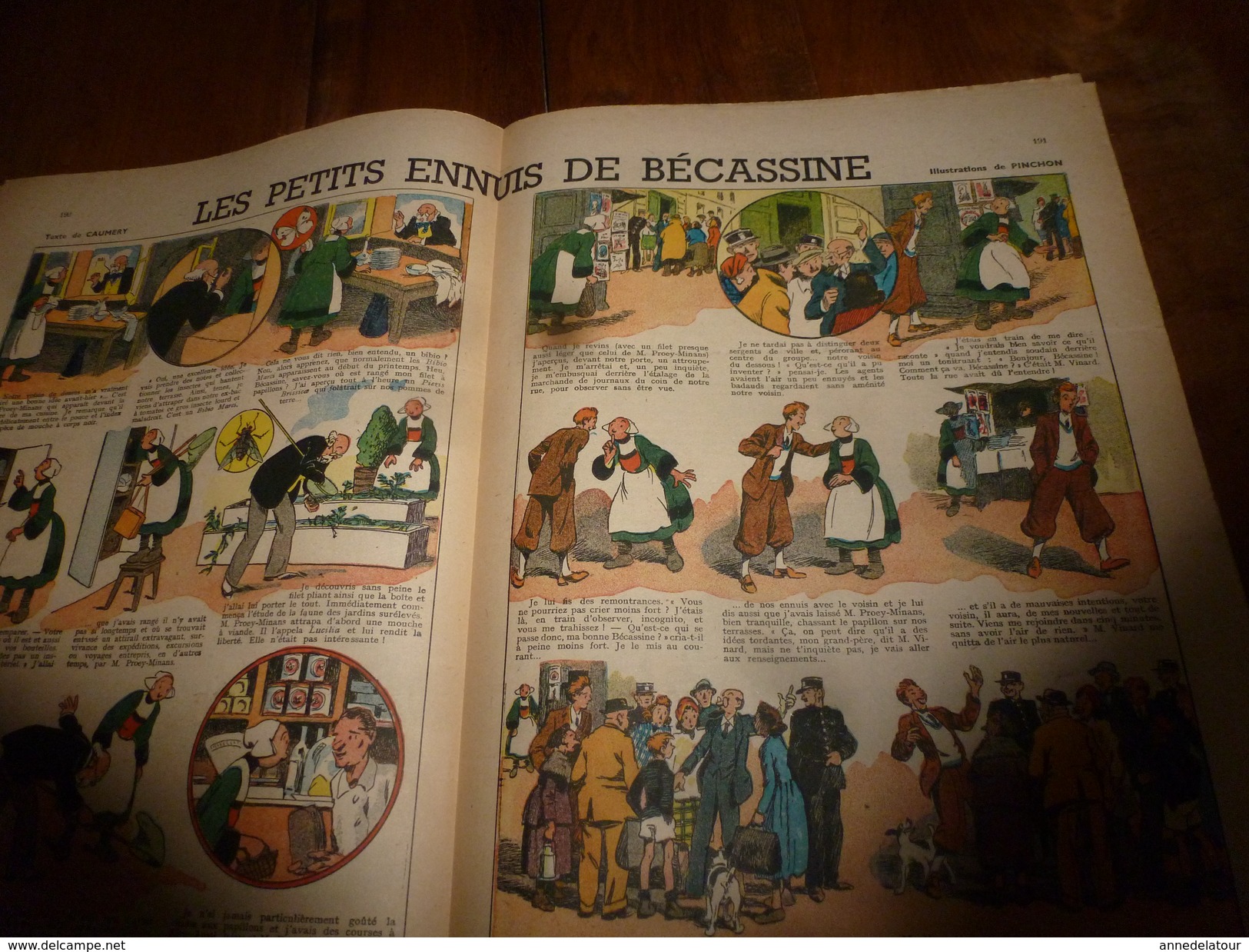 1948  LSDS :Boite Aux ILLUSIONS ; Bécassine; Très Bons Amis ---->Le Jeune Garçon Et Le Petit âne  (photo New-York Times) - La Semaine De Suzette