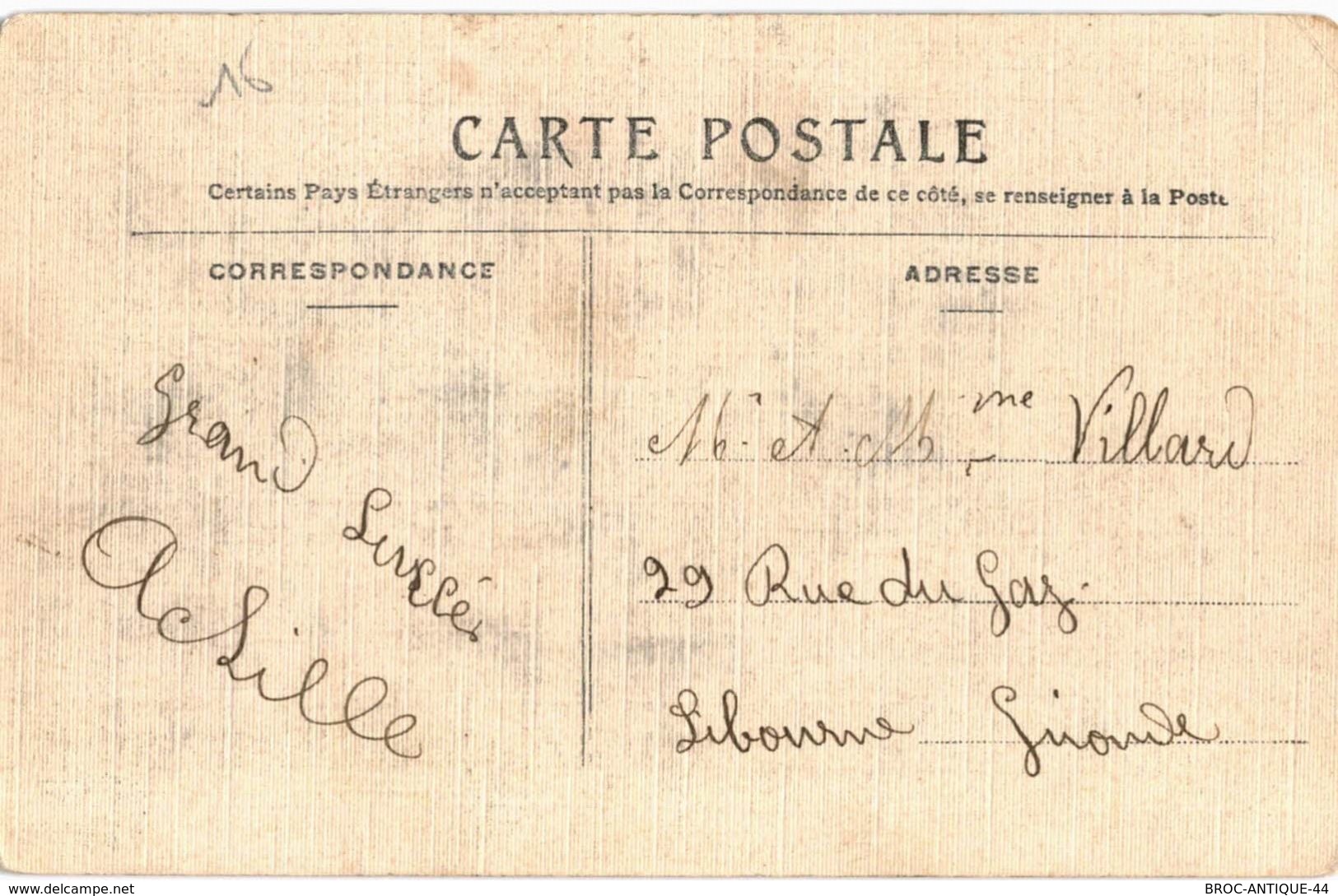 CPA N°13193 - LOT DE 4 CARTES DE RUFFEC - L' EGLISE - Ruffec