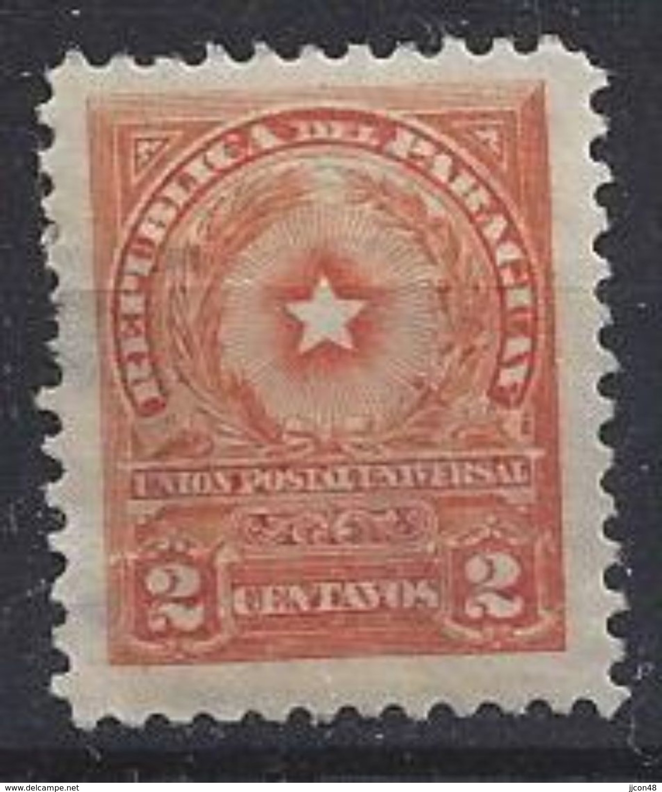 Paraguay 1913 (*) MH  2c - Paraguay