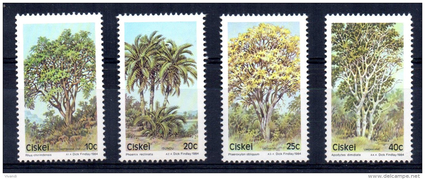 Ciskei - 1984 - Trees (2nd Series) - MNH - Ciskei