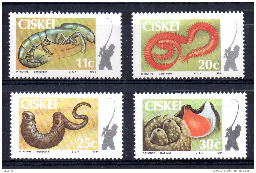 Ciskei - 1984 - Fish Bait - MNH - Ciskei