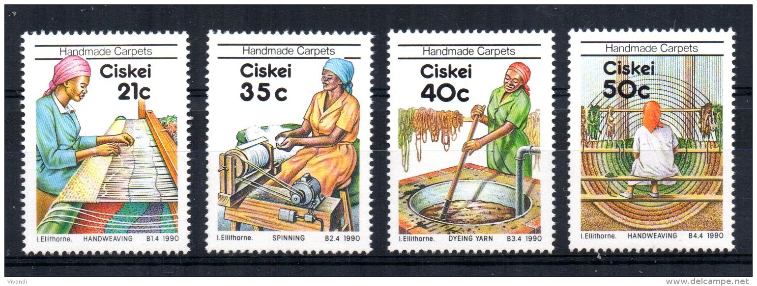 Ciskei - 1990 - Handmade Carpets- MNH - Ciskei