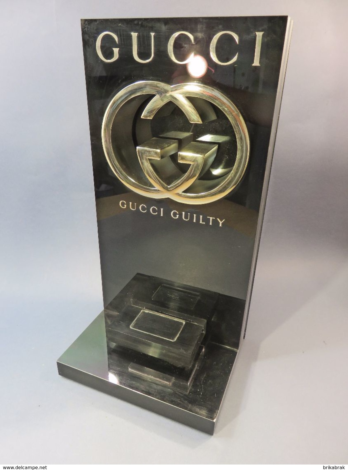 PRESENTOIR DE PARFUMERIE GUCCI GUILTY # Parfum PLV Salle De Bain Vitrine Magasin Factice - Factices