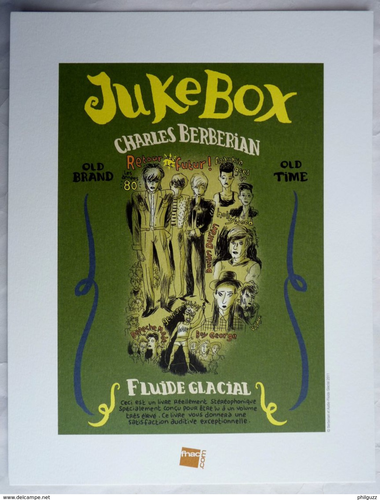 EX LIBRIS BERBERIAN JUKEBOX FNAC 2011 FLUIDE GLACIAL - Illustratori A - C