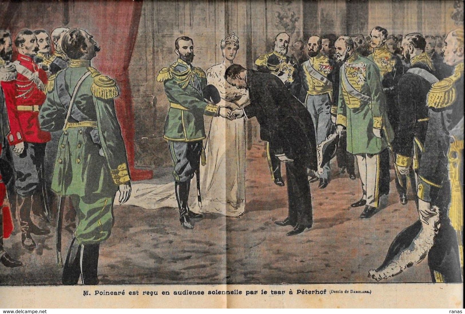 Revue Le Pélerin  N° 1859 De 1912 Russie Russia Russian Tsar Nicolas II - Other & Unclassified