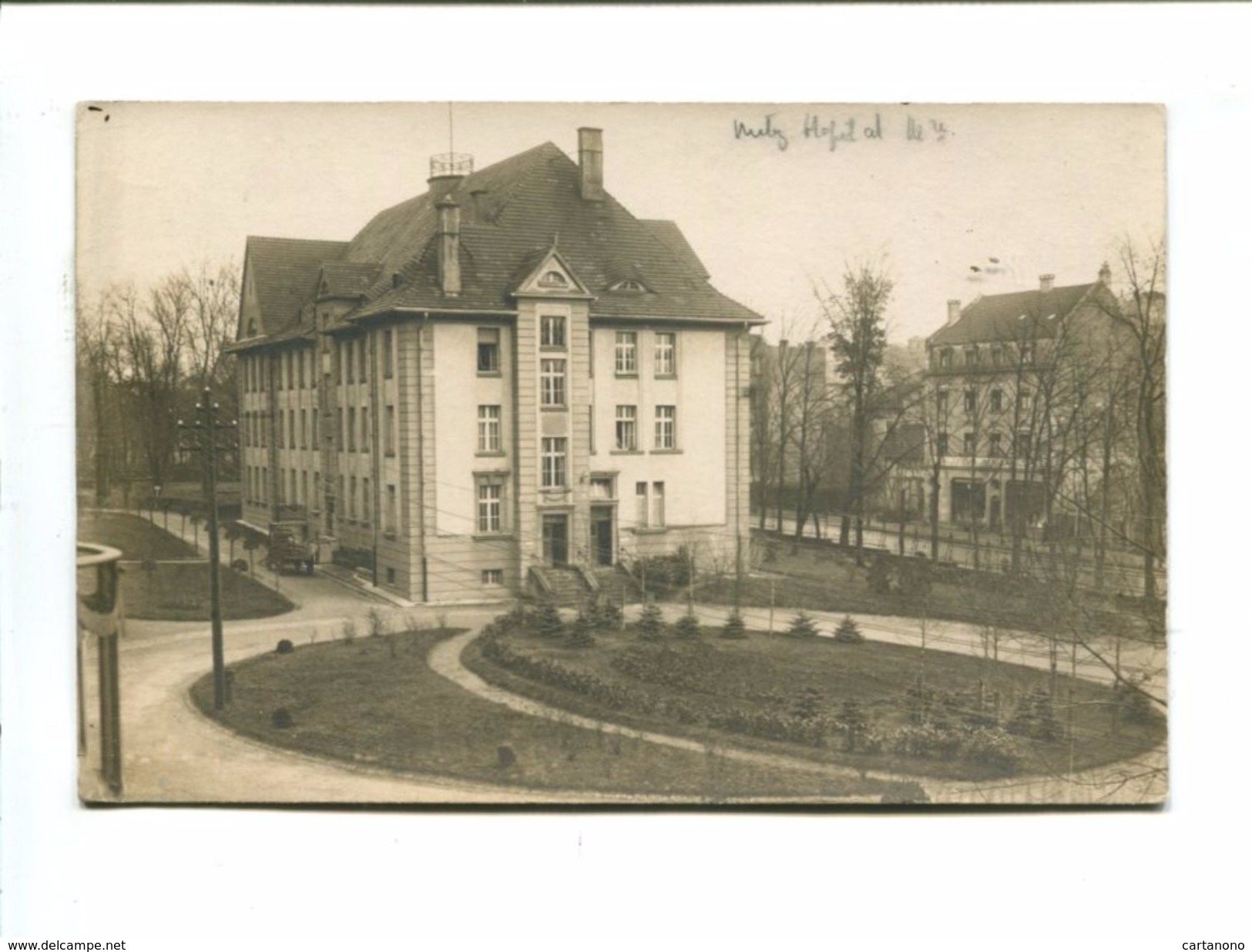 Cp - METZ (57) - Hopital Militaire Legouest (carte Photo) - Metz