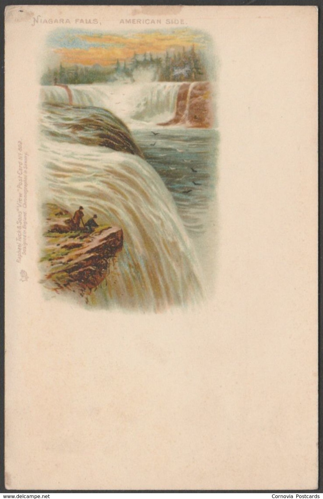 Niagara Falls, American Side, New York, 1901 - Tuck's Postcard - Other & Unclassified