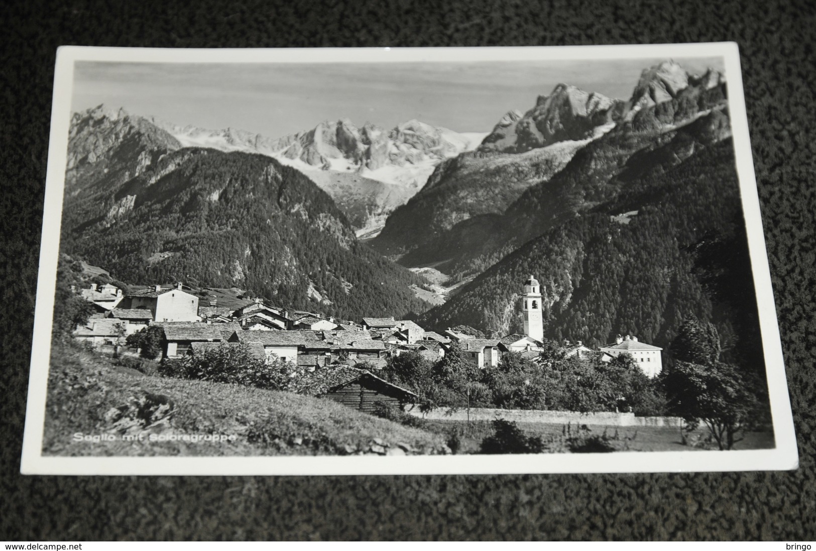 223- Soglio Mit Scioragruppe - Soglio