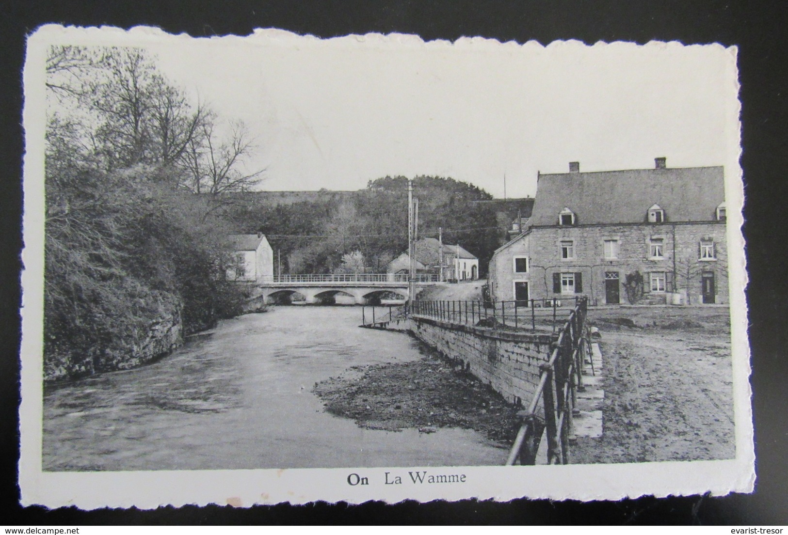 Cpa/pk On La Wamme - Marche-en-Famenne