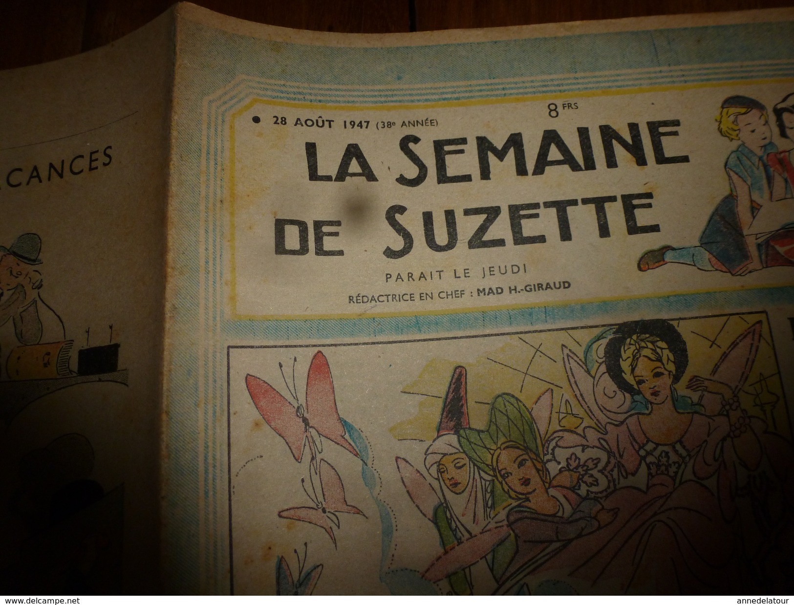 1947  LSDS : Le MOULIN Des TROIS EPIS; Du Petit Au Grand Bateau POURQUOI-PAS ; Etc - La Semaine De Suzette