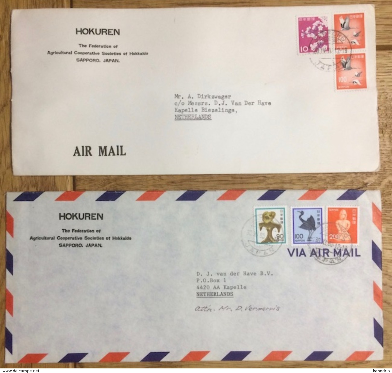 Japan, 10 Airmail Covers - Luchtpost