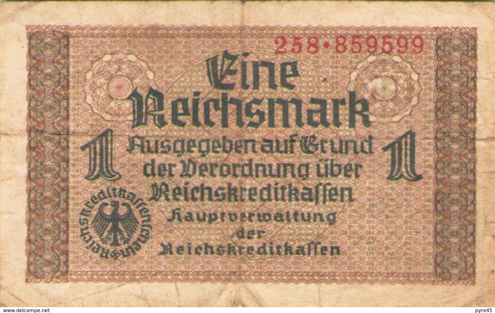 Allemagne Billet 1 Reichsmark - Autres & Non Classés