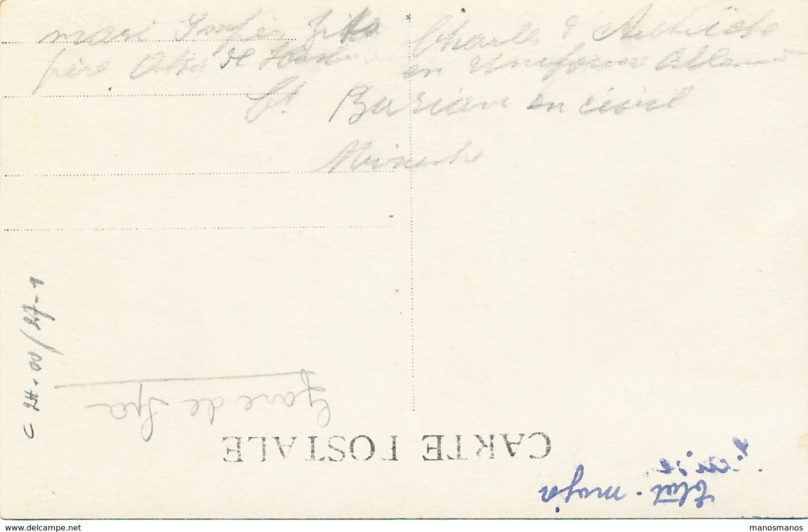 683/25 - Carte PHOTO Guerre 14/18 - Manuscrit : Charles D'Autriche Et Divers Etat-Major Allemand à La Gare De SPA - Army: German