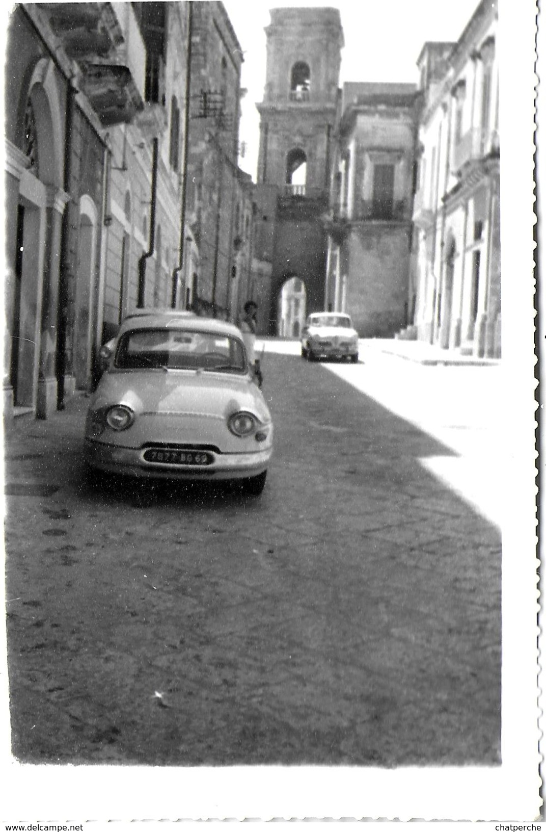 PHOTO PHOTOGRAPHIE TRANSPORT AUTO AUTOMOBILE PANHARD LIEU A IDENTIFIER - Automobili