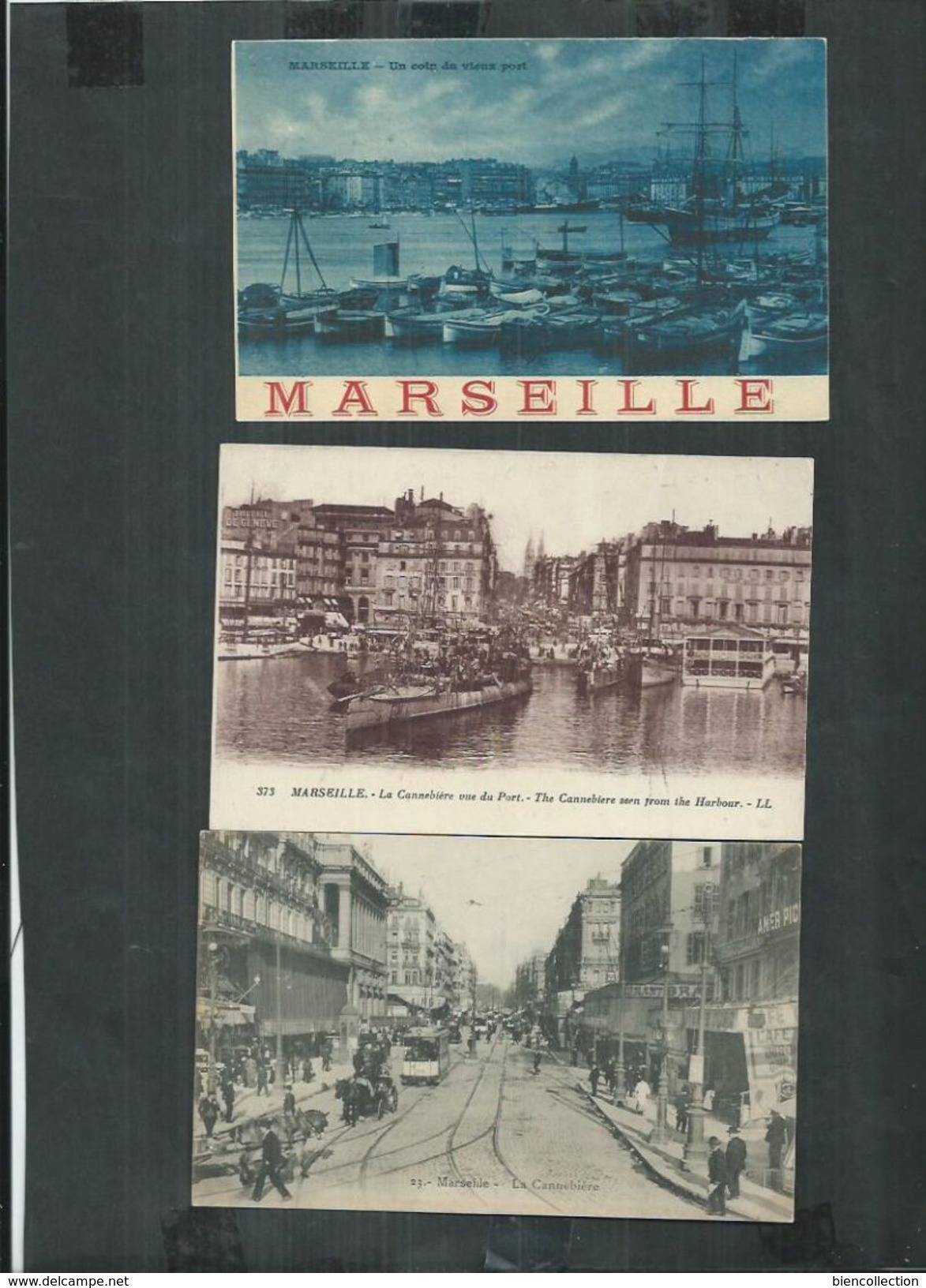 Bouches Du Rhône. Marseille 740CPA + 1 Carnet ; Quelques Animations. - 500 Postcards Min.