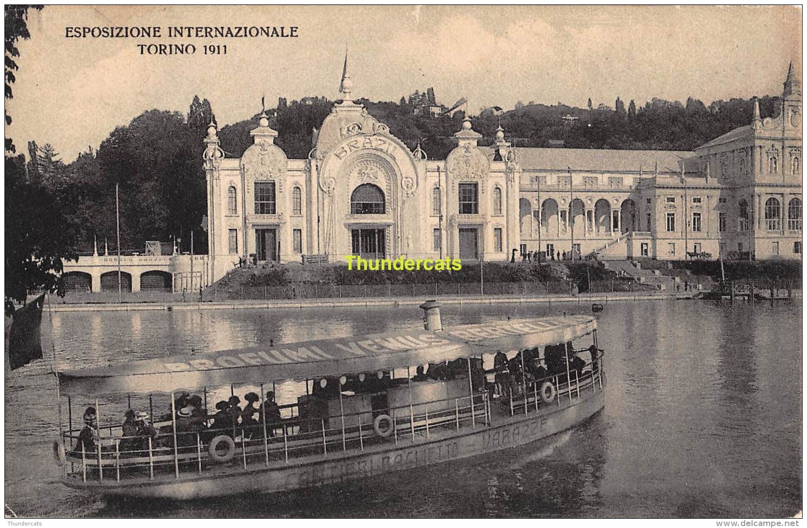 CPA  ESPOSIZIONE INTERNAZIONALE DI TORINO 1911 EXPOSITION PAVILLON DU BRESIL BRAZIL - Exposiciones