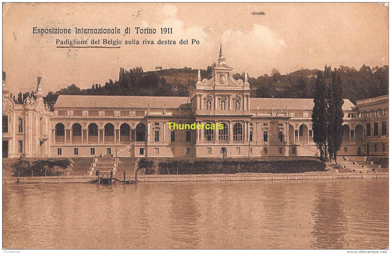 CPA  ESPOSIZIONE INTERNAZIONALE DI TORINO 1911 EXPOSITION PAVILLON DU BELGIQUE BELGIUM BELGIO - Expositions