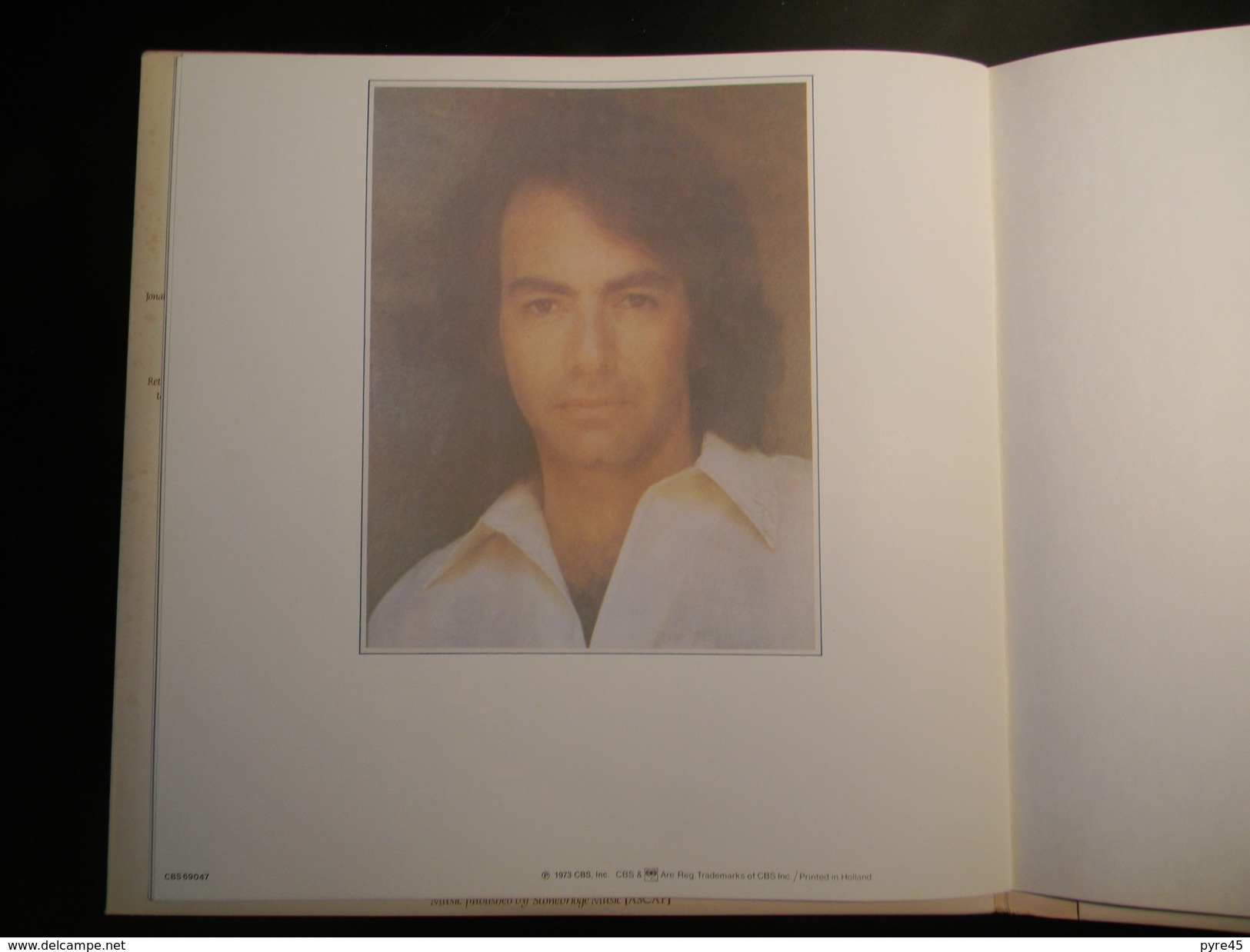 33 TOURS NEIL DIAMOND JONATHAN LIVINGSTON SEAGULL CBS 69047 BE / LONELY LOOKING SKY / DEAR FATHER / ANTHEM / + 2