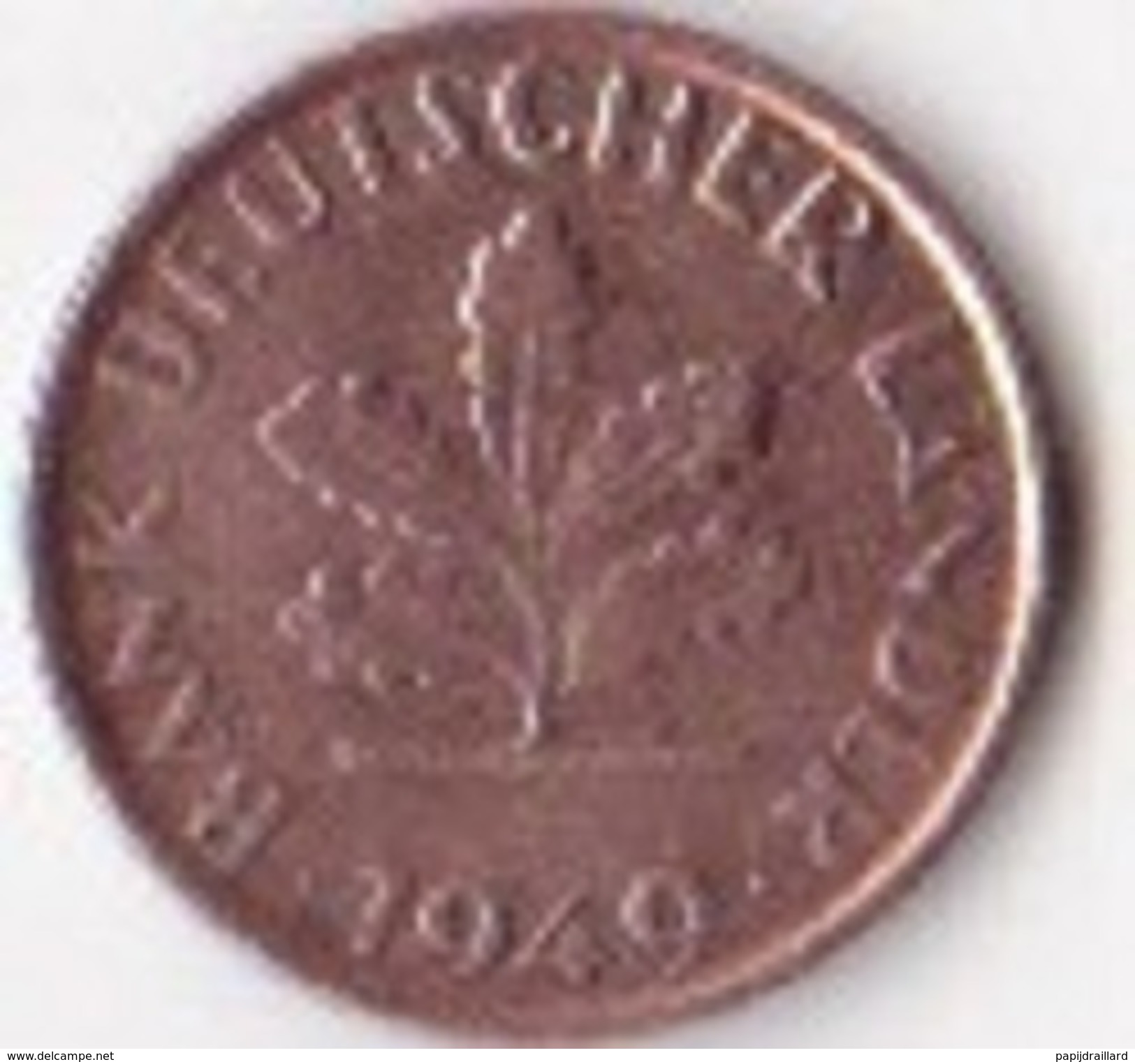 R.F.A. Pièce De 1 Pfennig 1949 ( Bank Deutscher Länder) - 1 Pfennig
