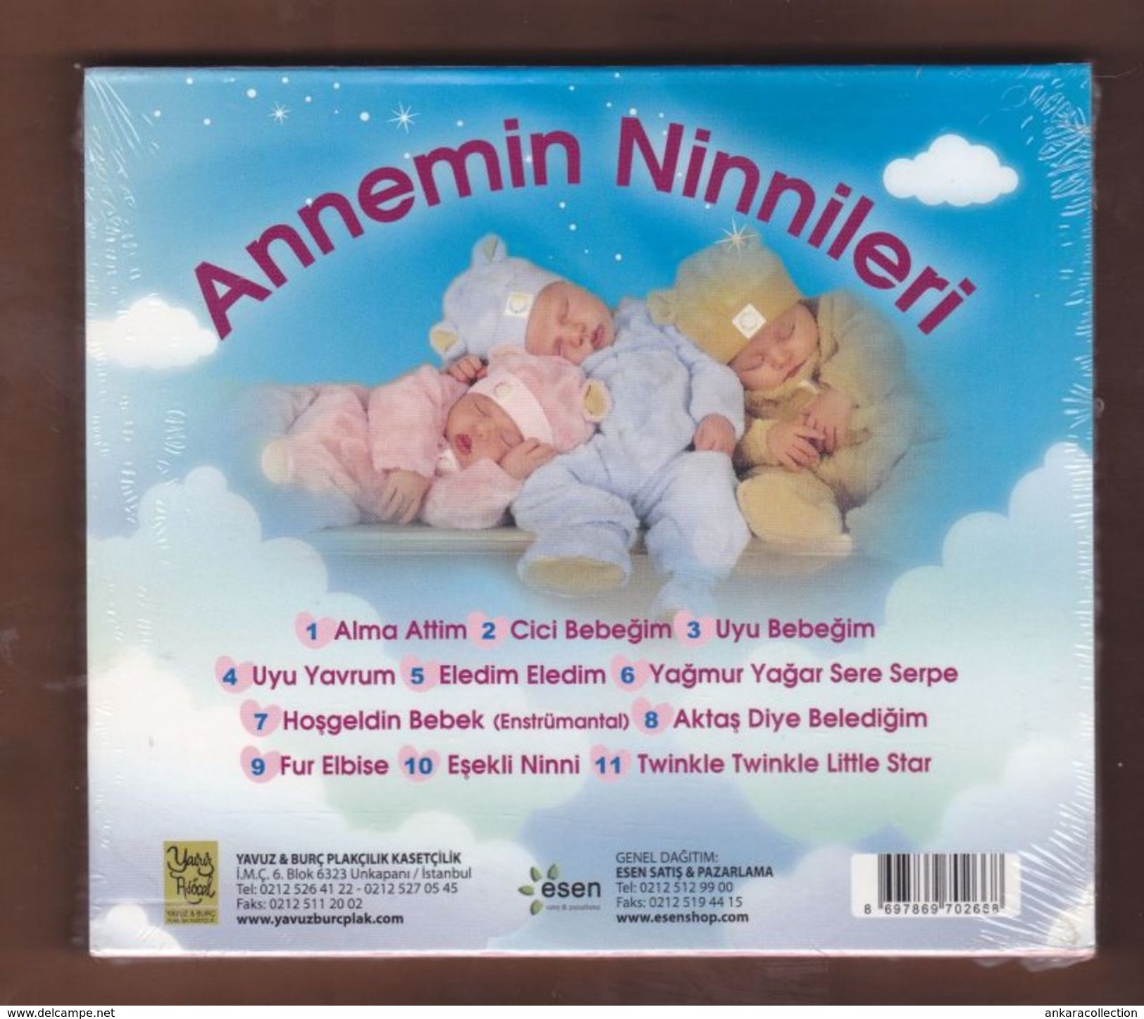 AC - YAVUZ ASOCAL ANNEMIN NINNILERI BRAND NEW TURKISH MUSIC CD - World Music