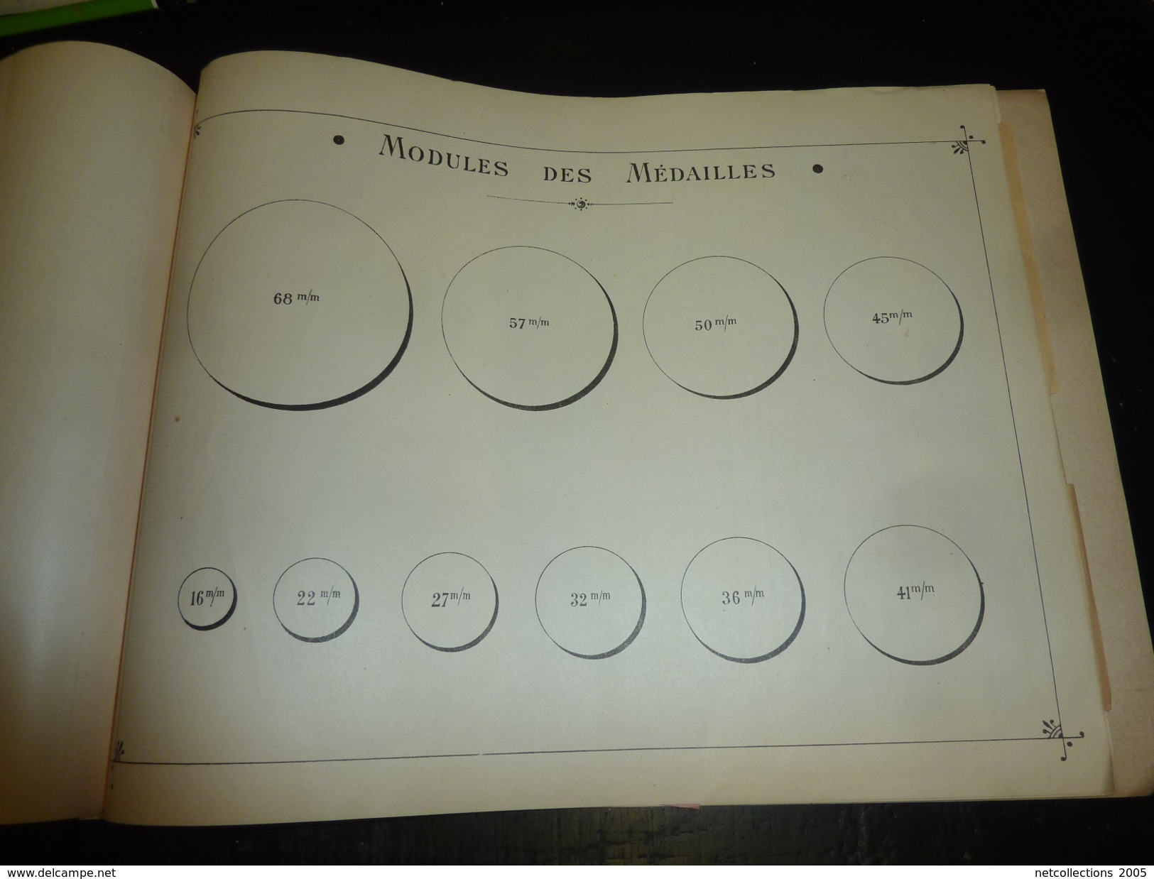 Magnifique catalogue médailles Artistiques " LE MEDAILLIER " édition et gravure de médailles d'art - PARIS 1903