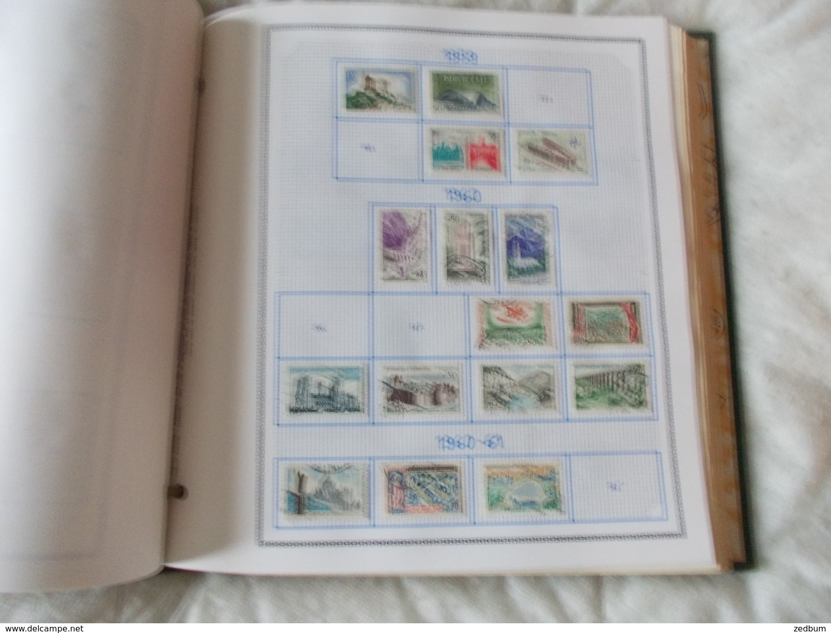 ALBUM TIMBRES n° 11 France