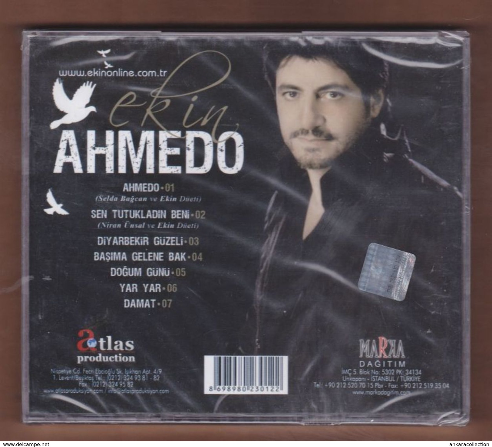 AC - EKIN AHMEDO SELDA BAGCAN ILE DUET BRAND NEW TURKISH MUSIC CD - World Music