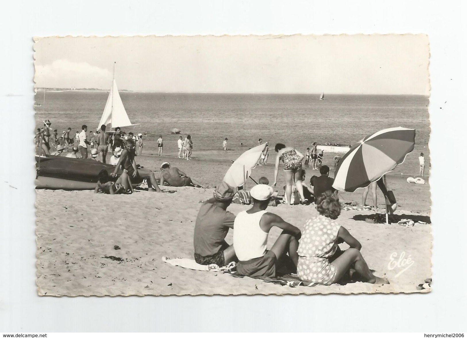 17 - Ile D'oleron Boyardville La Plage Animée Ed Photo Chatagneau De Bordeaux 1964 - Ile D'Oléron