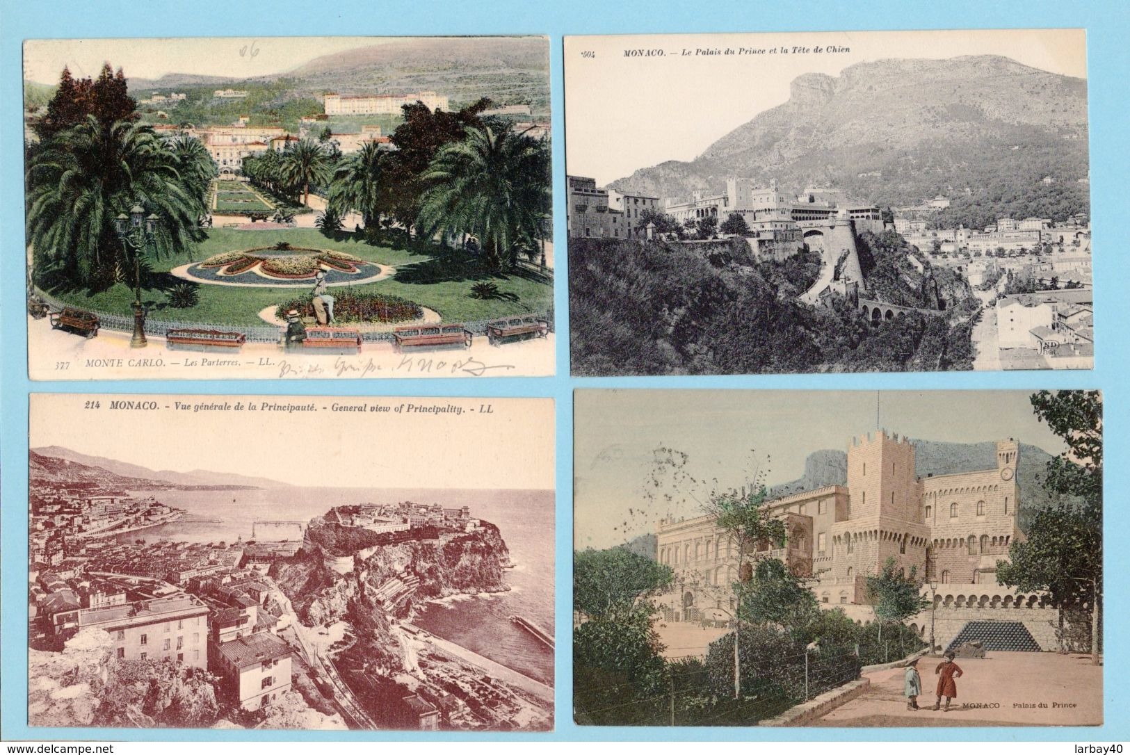 Lot De 12 Cpa Carte Postale Ancienne  - Monaco Monte Carlo   Ect - Sammlungen & Lose