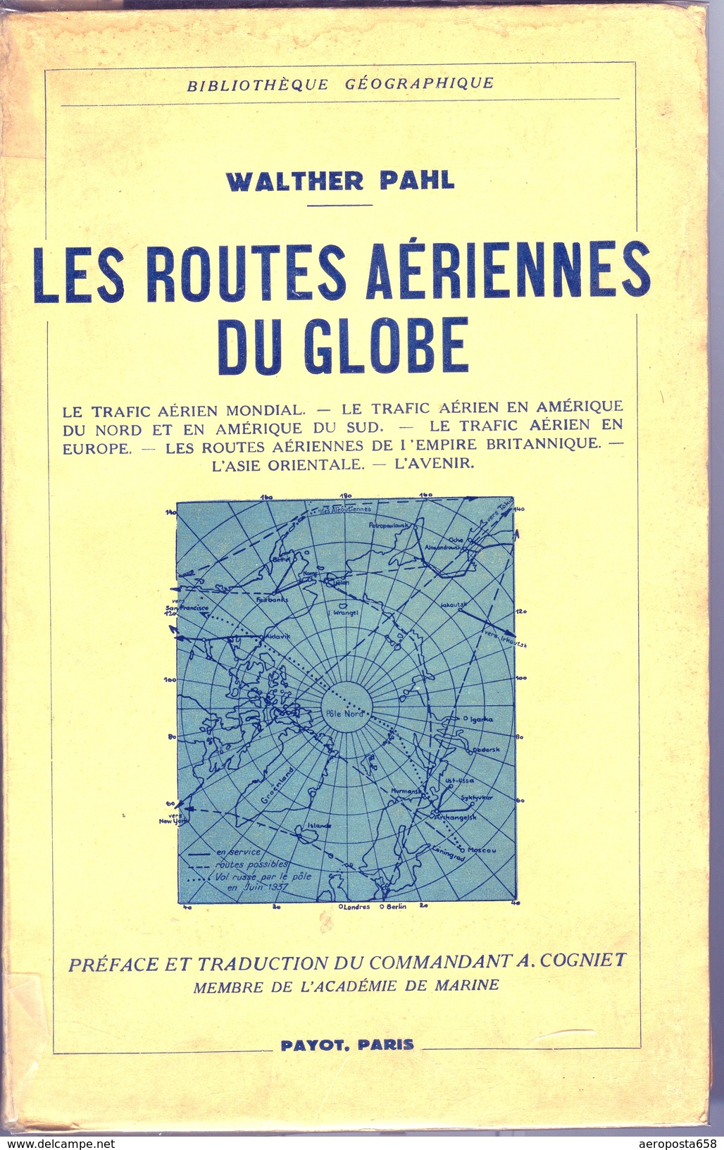 1937 Les Routes Aériennes Du Globe - Sonstige & Ohne Zuordnung