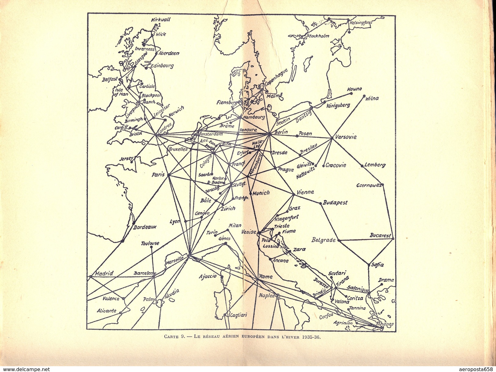 1937 Les Routes Aériennes Du Globe - Sonstige & Ohne Zuordnung