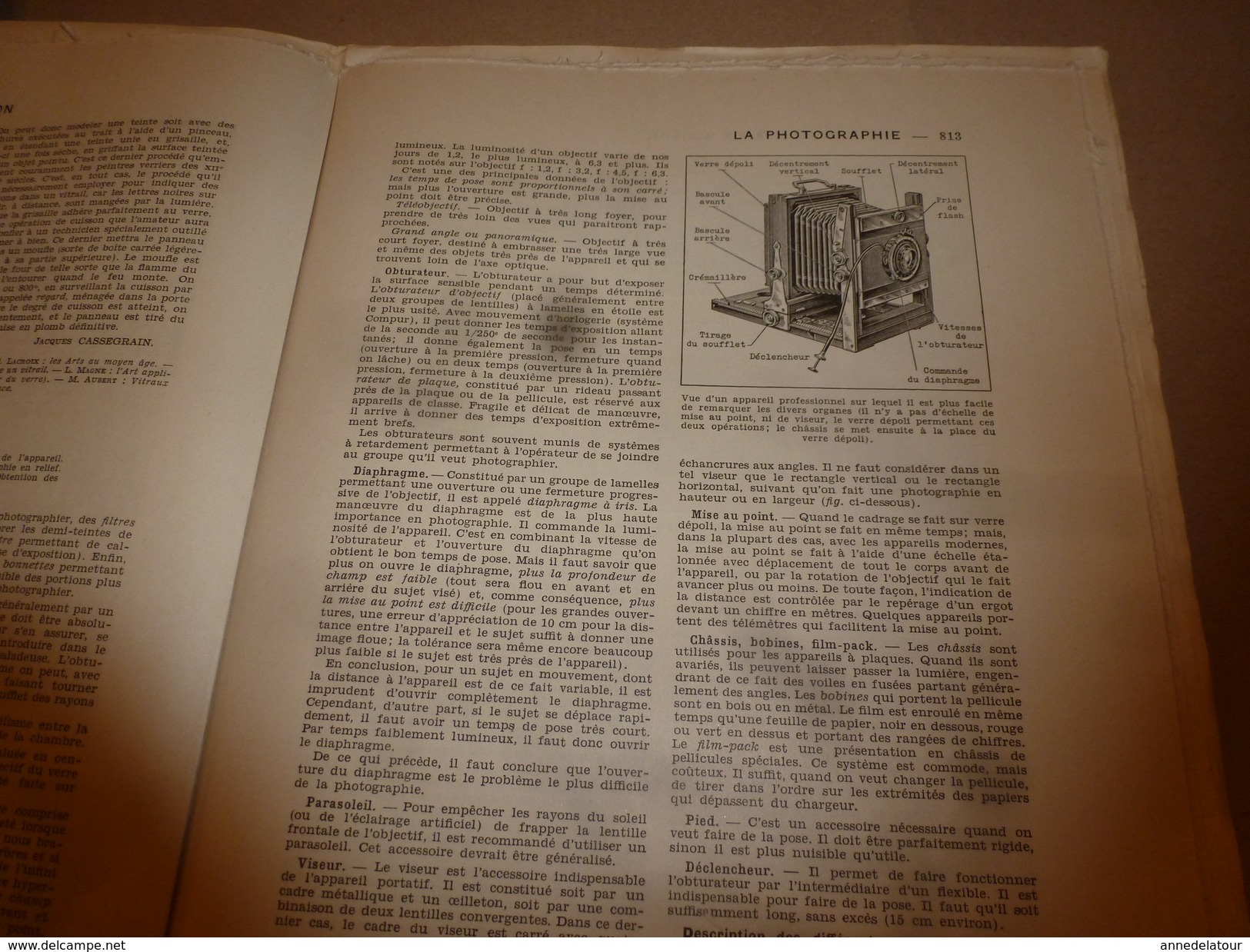 1950 ENCYCLOPEDIE FAMILIALE LAROUSSE ->Tapisserie,Broderie,Vitrail,Photographie,Cinématog,Encadrement,Cartonnage,Reliure