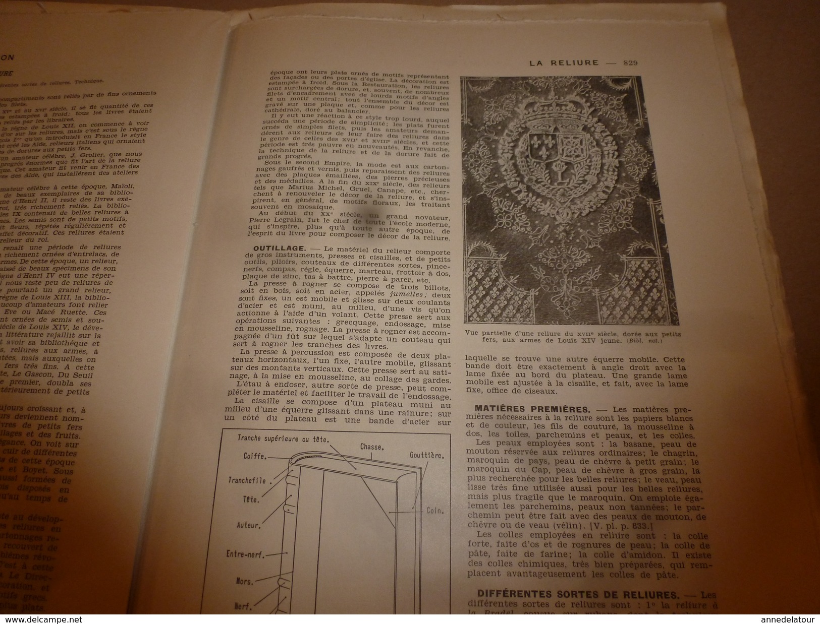 1950 ENCYCLOPEDIE FAMILIALE LAROUSSE ->Tapisserie,Broderie,Vitrail,Photographie,Cinématog,Encadrement,Cartonnage,Reliure