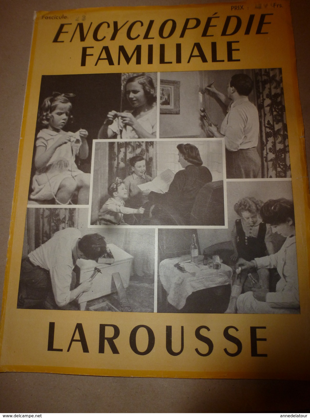 1950 ENCYCLOPEDIE FAMILIALE LAROUSSE ->Tous Les JARDINAGES (potager,fruitier,fleurs,ornement,etc) - Enzyklopädien