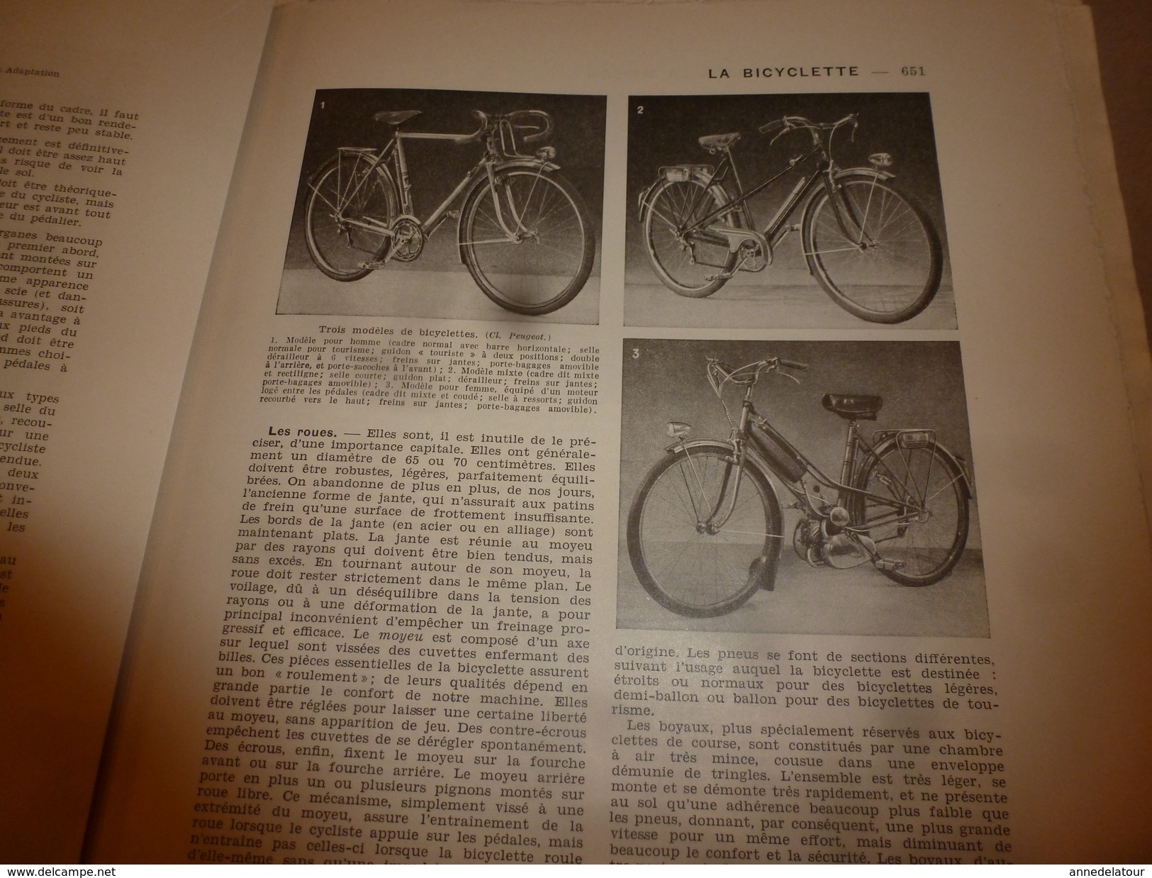 1950 ENCYCLOPEDIE FAMILIALE LAROUSSE ->Cordonnerie,Maroquinerie,Bicyclette,Motocyclette,Automobile,Travaux à la maison