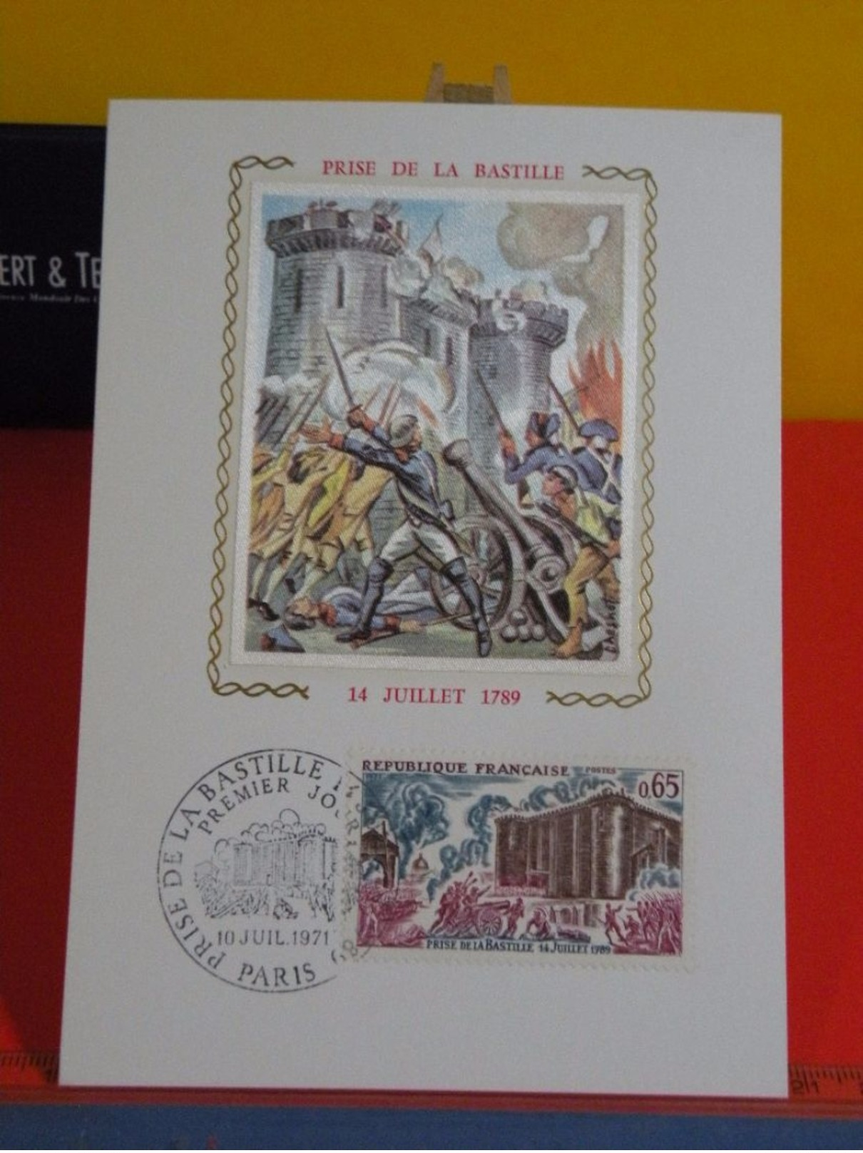 Coté 3€ > Prise De La Bastille > 10.7.1971 > 75 Paris > FDC 1er Jour - 1970-1979
