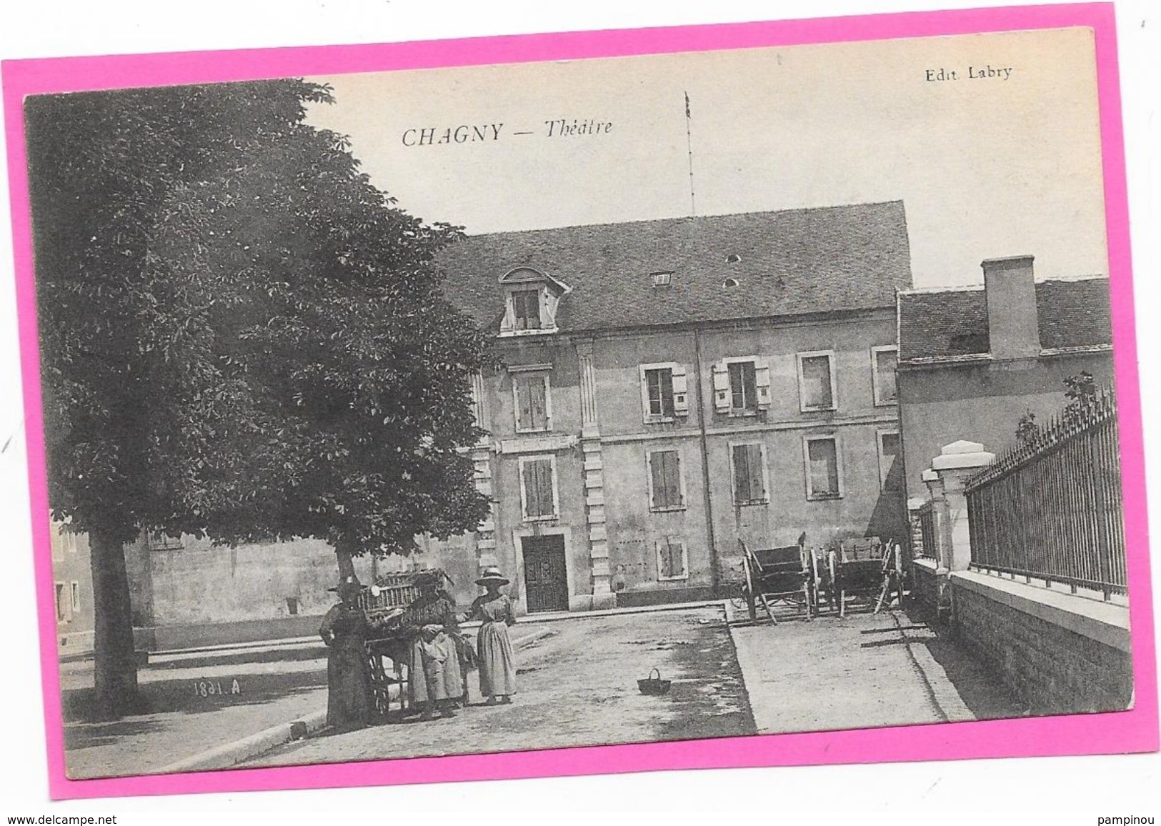 71 CHAGNY - Le Théatre - Animée - Chagny