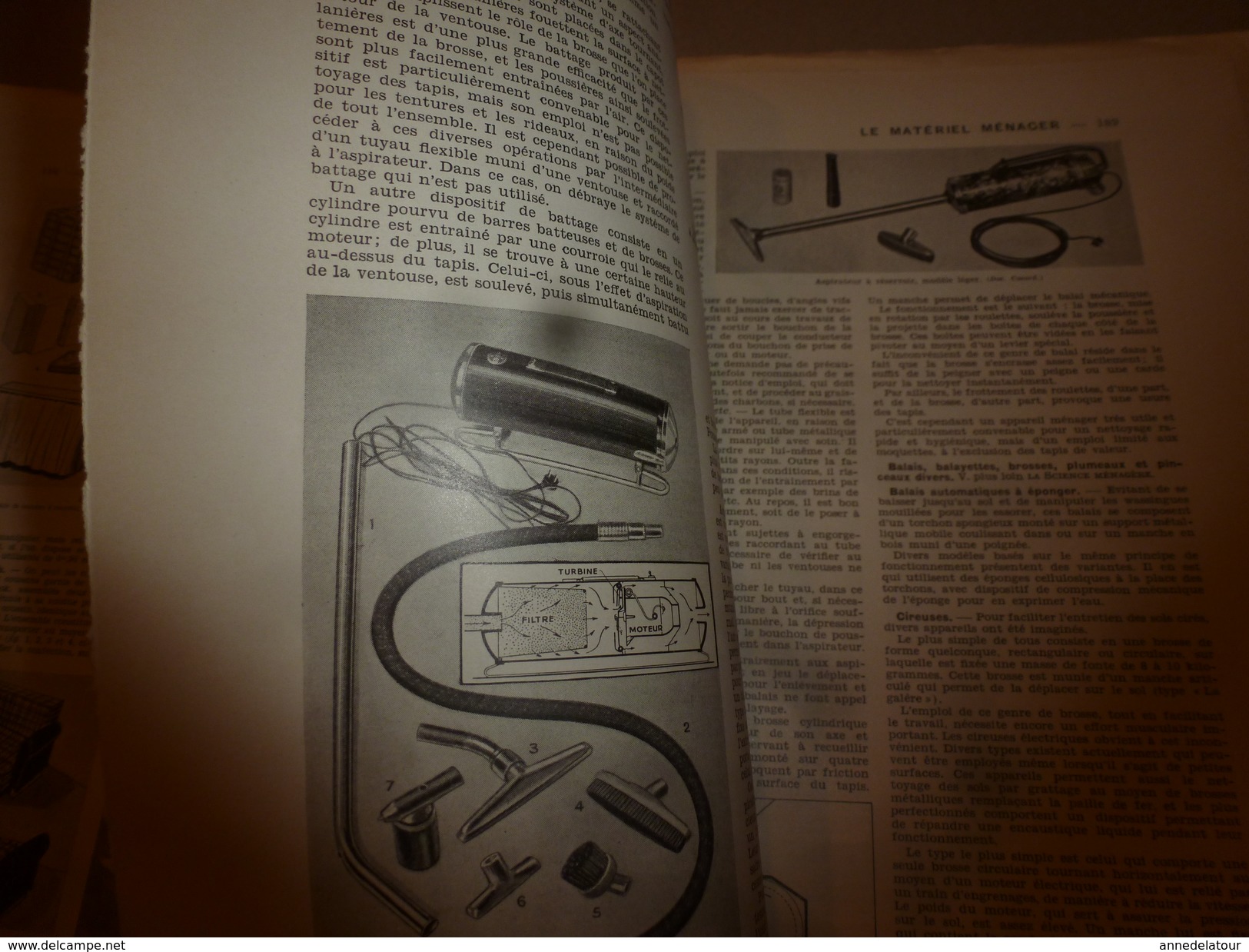 1950 ENCYCLOPEDIE FAMILIALE LAROUSSE ->L'habitation, Le mobilier , Le couchage