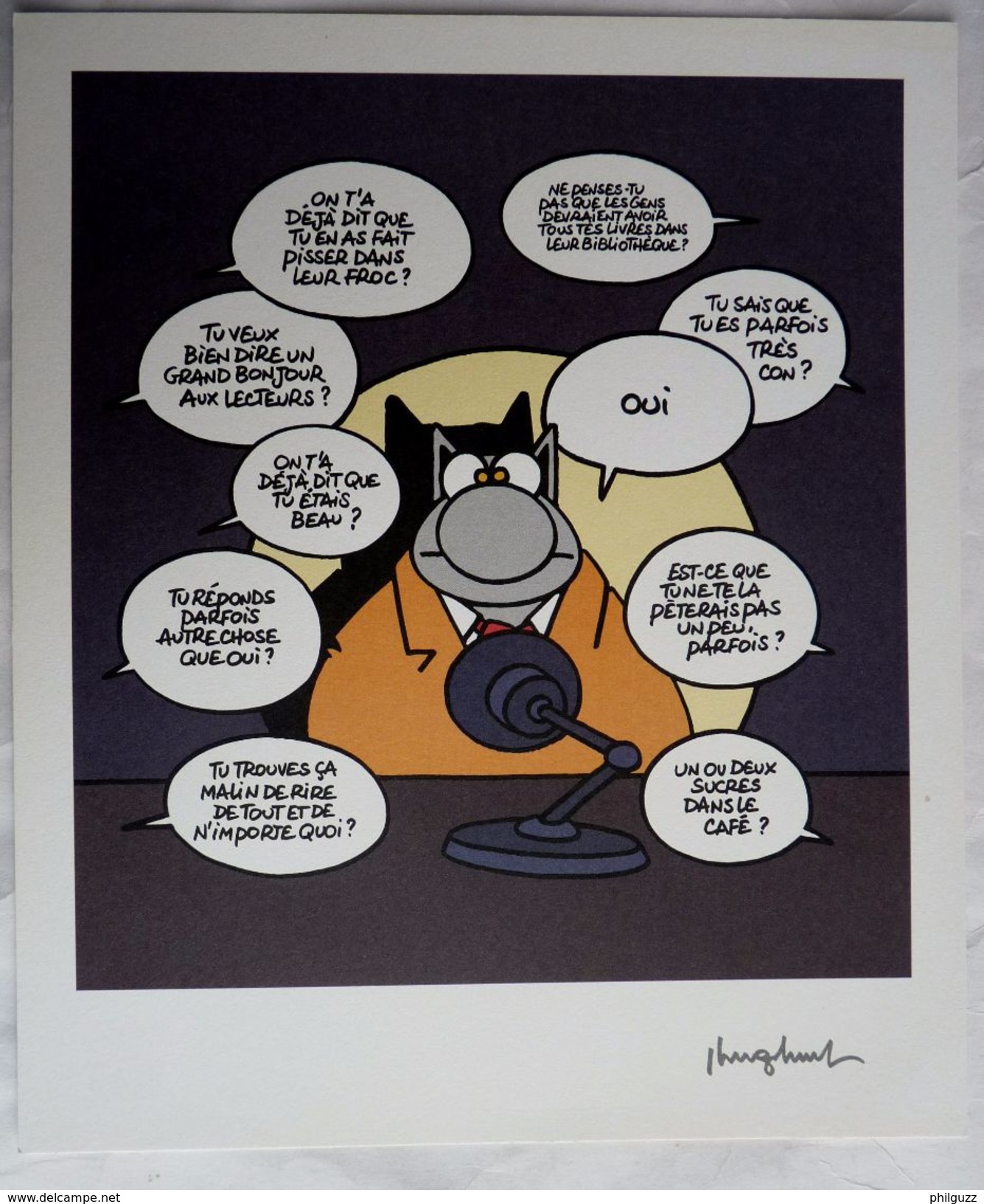 EX LIBRIS GELUCK LE CHAT FNAC 2014 - Künstler G - I