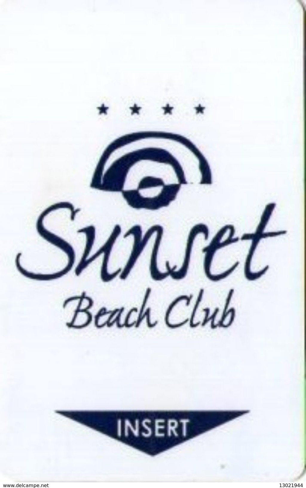 SPAGNA KEY HOTEL Sunset Beach Club - Cartes D'hotel