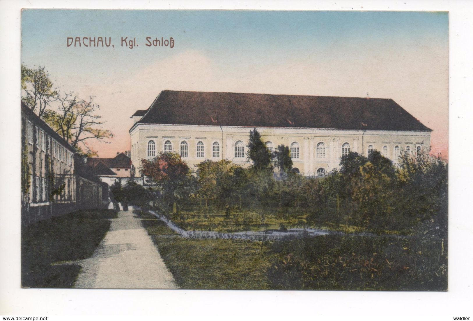 8060  DACHAU, KGL. SCHLOSS   ~ 1910 - Dachau