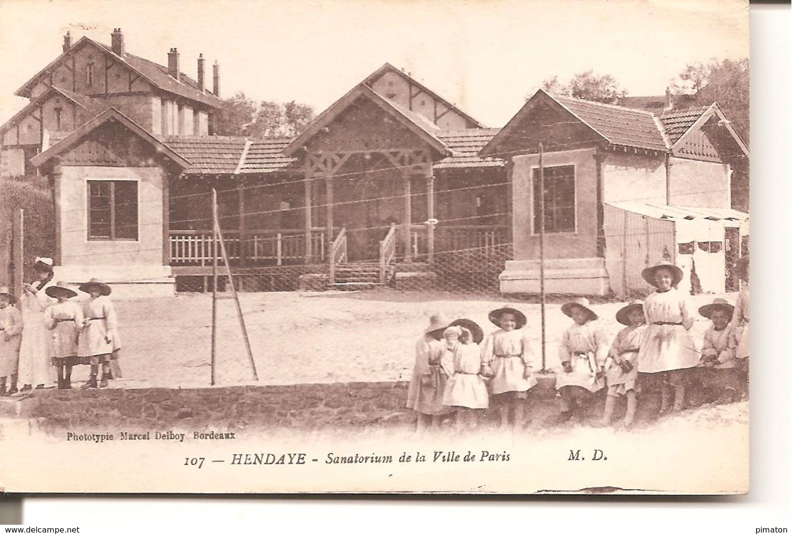 HENDAYE - Sanatorium De La Ville De Paris - Hendaye