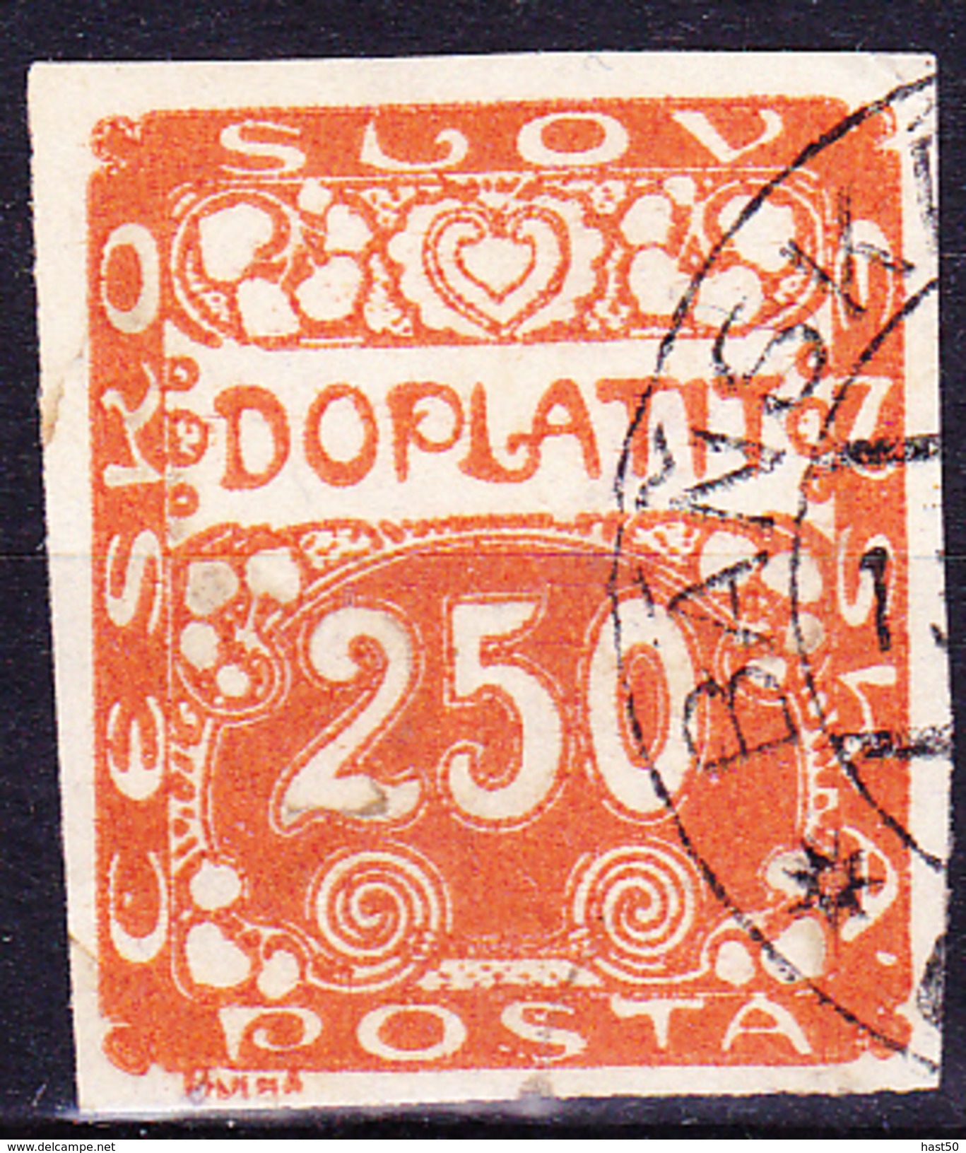 Tschechoslowakei CSSR - Portomarke (MiNr: 10) 1920 - Gest Used Obl - Postage Due