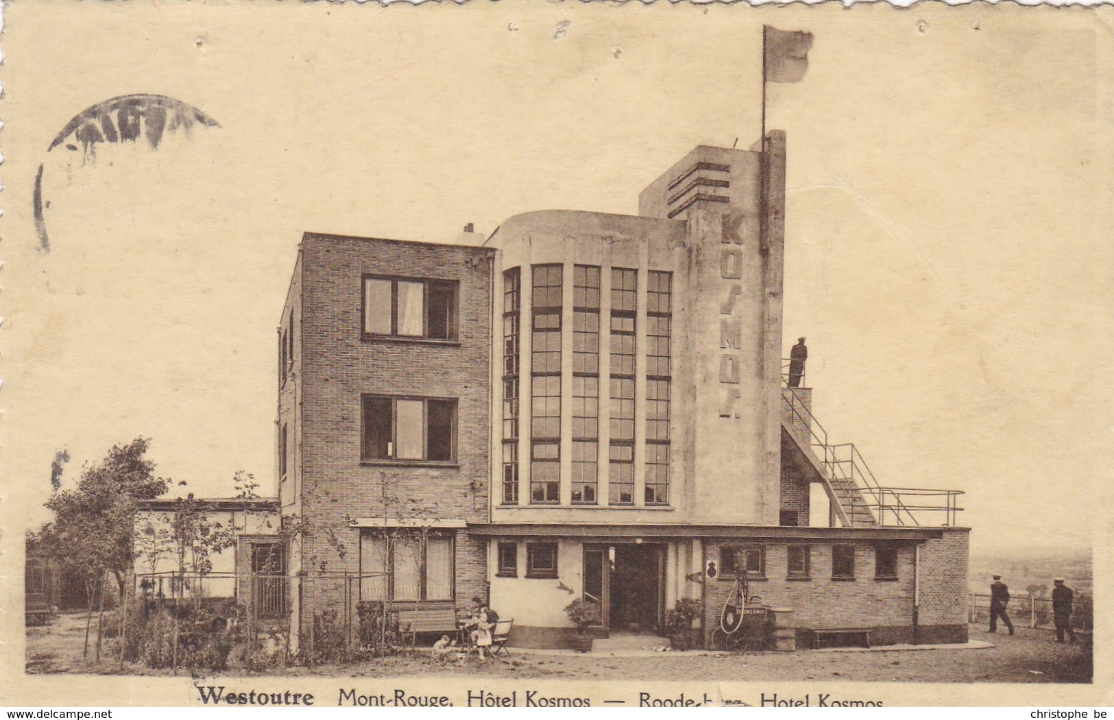 Westouter, Westoutre, Roode Berg, Hotel Kosmos (pk39895) - Heuvelland