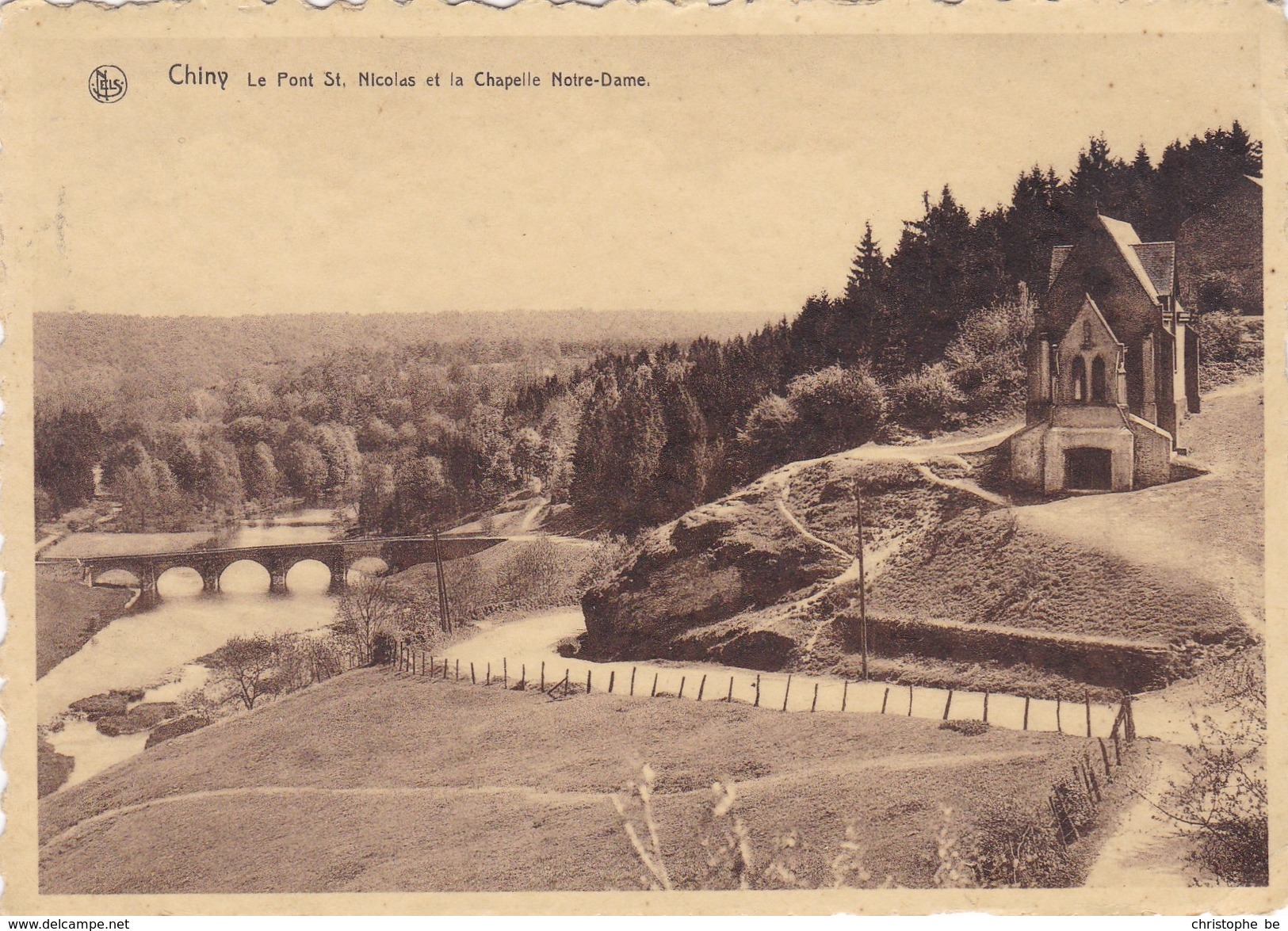 Chiny, Le Pont St Nicolas Et La Chapelle Notre Dame (pk39898) - Chiny