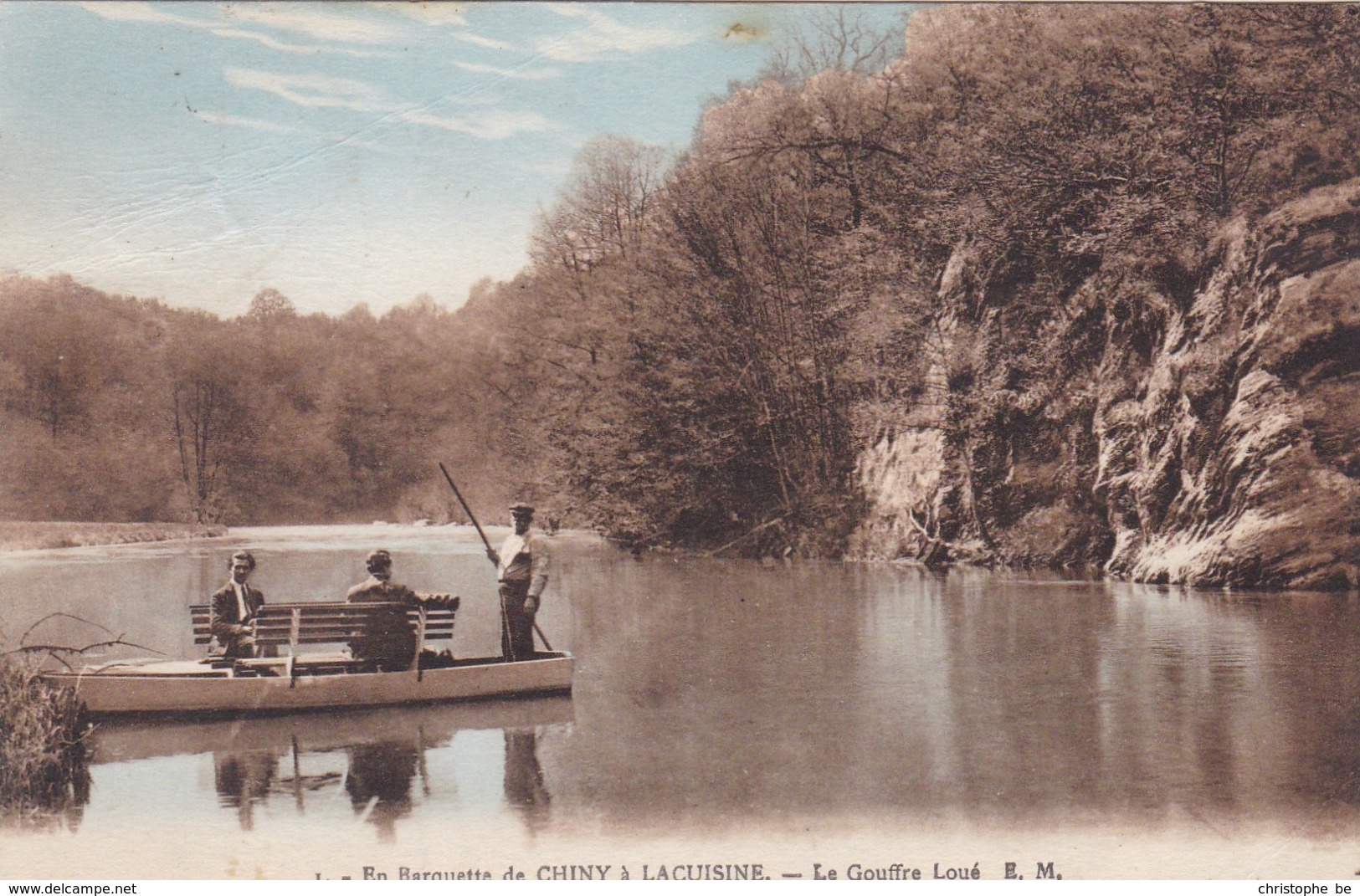 En Barquette De Chiny A Lacuisine, Le Gouffre Loué (pk39905) - Chiny