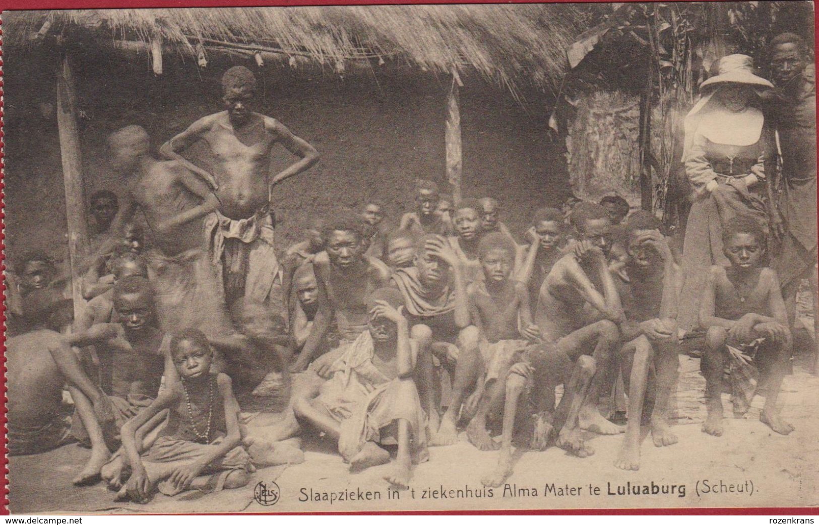 Belgisch Congo Belge Mission Missie Missies Scheut Ziekenhuis Luluaburg Kananga Ethnique Ethnic Etnisch Tribe Tribal - Autres & Non Classés